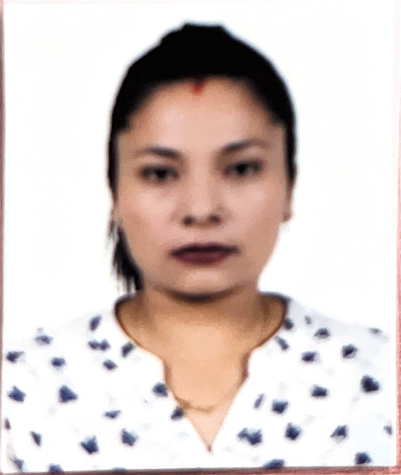 Mrs. Ambika Kumari Khatri portrait